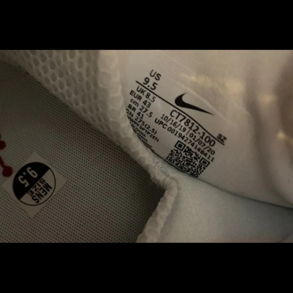 Jordan ADG 2 White Cement Men’s Golf Shoes Size 9.5 NWOT - Picture 8 of 8